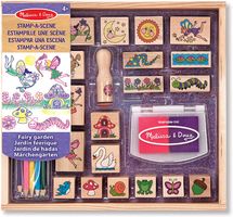 Stempel zum Thema Märchen Gärten M&D12424-3918 Melissa & Doug 1