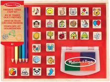 Stempelsatz mit Lieblingssachen MD-19362 Melissa & Doug 1