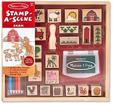 Stempelszenen Bauerngehöft MD-18592 Melissa & Doug 1