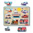 Klang-Puzzle aus Holz Fahrzeuge MD50206 Melissa & Doug 1