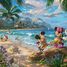 Puzzle Mickey und Minnie in Hawaii 1000 Teile S-57528 Schmidt Spiele 2