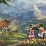 Puzzle Mickey und Minnie in den Alpen 1000 Teile S-59938 Schmidt Spiele 2