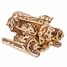 Mini Steampunk U-Boot Mechanische Modell Bausatz U-70229 Ugears 3