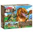 Bodenpuzzle Land der Dinosaurier - 48 Stücke M&D10442-4548 Melissa & Doug 1