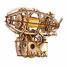 Mini Steampunk-Luftschiff Mechanische Modell Bausatz U-70226 Ugears 3