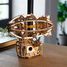 Mini Steampunk-Luftschiff Mechanische Modell Bausatz U-70226 Ugears 4