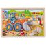 Einlegepuzzle Baustelle GK57411 Goki 1