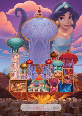 Puzzle Disney Castles Jasmine 1000 Teile RAV-002581 Ravensburger 2