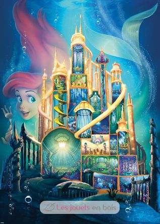 Puzzle Disney Castles Ariel 1000 Teile RAV-002659 Ravensburger 2