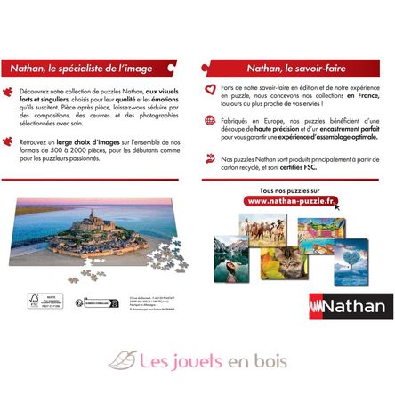 Puzzle Willkommen im Elsass 1000 Teile NA009023 Nathan 3