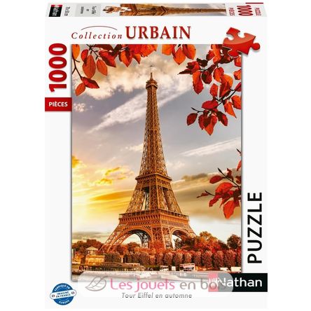 Puzzle Eiffelturm im Herbst 1000 Teile NA009153 Nathan 1