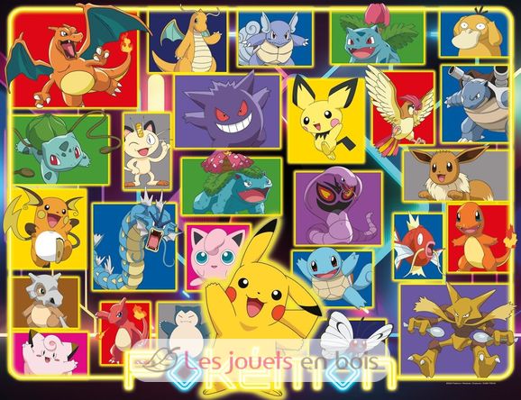 Puzzle Pokemon 2000 Teile RAV-01130 Ravensburger 2