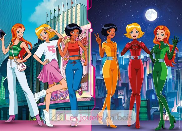 Puzzle Freunde Totally Spies 60 Teile NA011408 Nathan 2