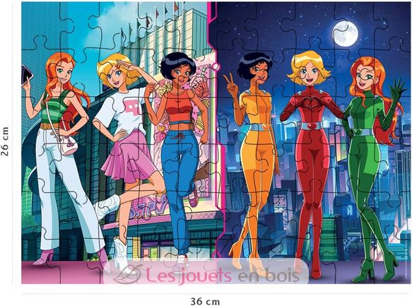 Puzzle Freunde Totally Spies 60 Teile NA011408 Nathan 3