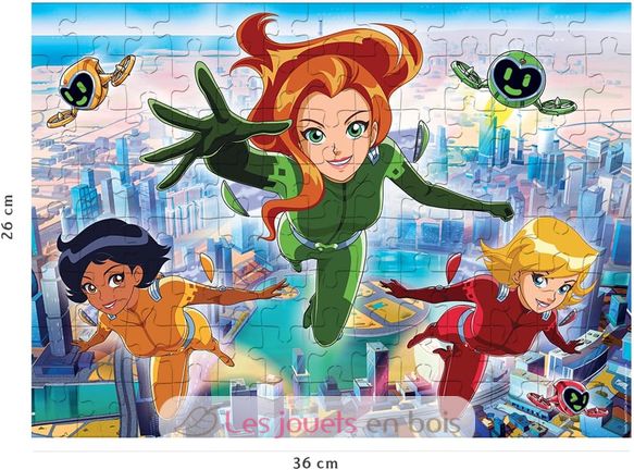 Puzzle Totally Spies auf mission 100 Teile NA011415 Nathan 3