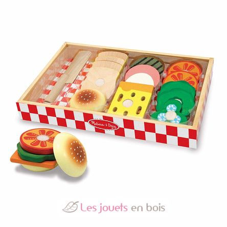 Set aus Holz für Belegte Brote MD10513 Melissa & Doug 1