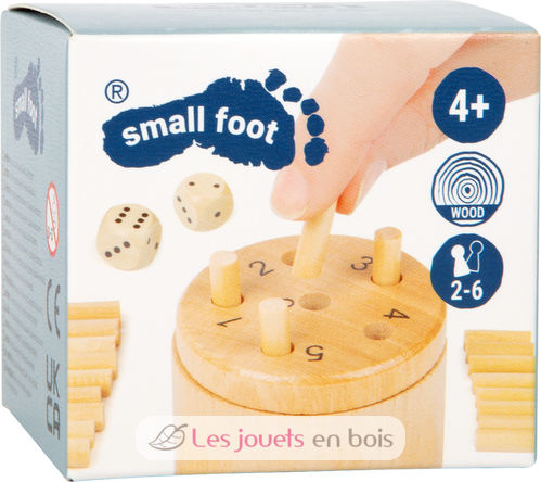 Würfelspiel 6 raus LE11365 Small foot company 5