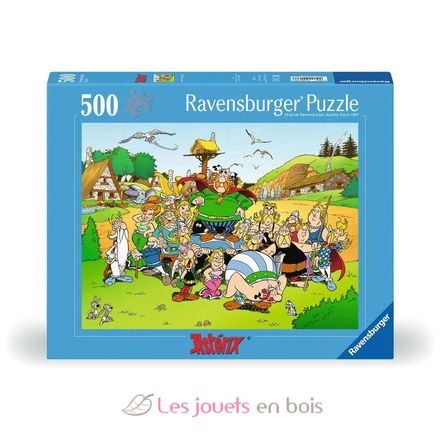 Puzzle Das Dorf von Asterix 500 Teile RAV-120001386 Ravensburger 1