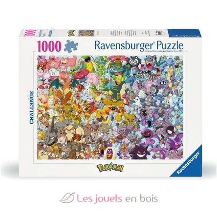 Challenge Puzzle Pokemon 1000 Teile RAV-120004608 Ravensburger 1