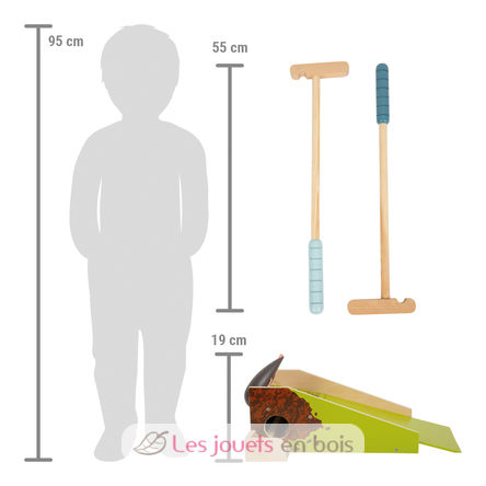 Kinder Minigolf-Set Maulwurf LE12439 Small foot company 5