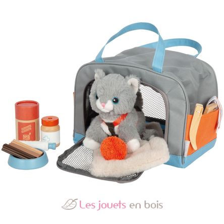 Katze mit Tasche und Pflege-Set LE12601 Small foot company 2