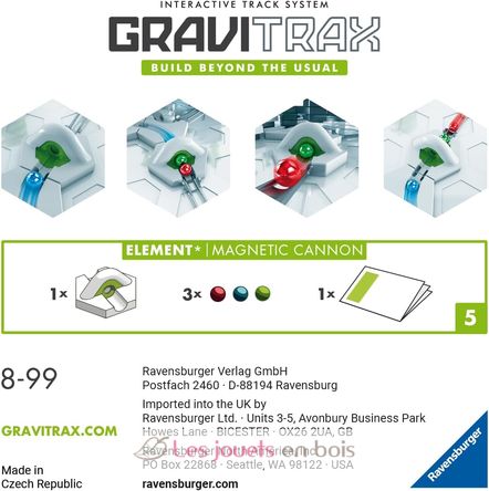 Gravitrax – Element Magnetkanone RAV22413 Ravensburger 4