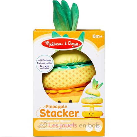 Weiches Ananas-Stapelspielzeug MD30743 Melissa & Doug 5