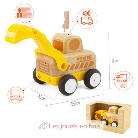 Routoudou - Mini-Bagger UL4308 Ulysse 6