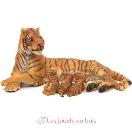 Figur Tigerin liegend stillend PA-50156 Papo 5