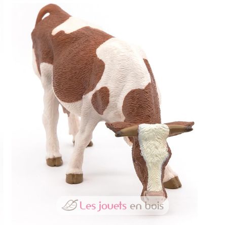 Figur einer grasenden Simmentaler Kuh PA-51147 Papo 2