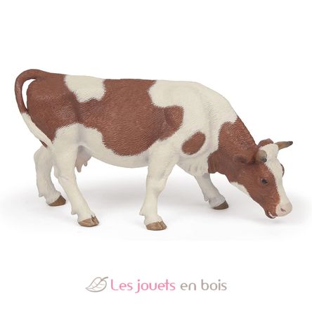 Figur einer grasenden Simmentaler Kuh PA-51147 Papo 1