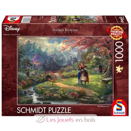 Puzzle Mulan Blüten der Liebe 1000 Teile S-59672 Schmidt Spiele 1