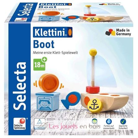 Boot, Klett-Stapelspielzeug 5 Teile SE62078 Selecta 3