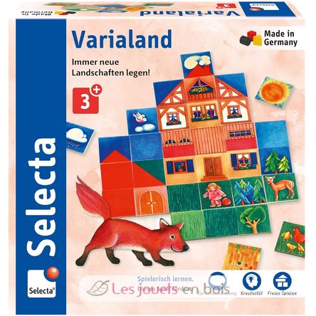 Varialand puzzle aus Holz SE63021 Selecta 1