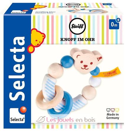 Greifling Bär Steiff blau SE64301 Selecta 3