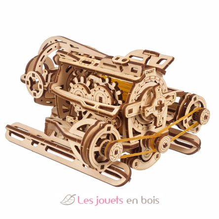 Mini Steampunk U-Boot Mechanische Modell Bausatz U-70229 Ugears 3