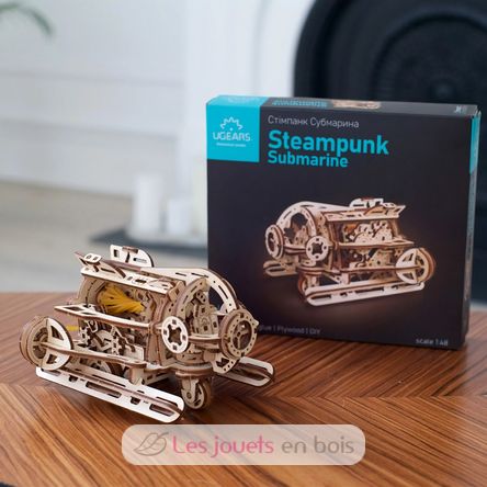 Mini Steampunk U-Boot Mechanische Modell Bausatz U-70229 Ugears 7