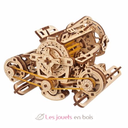 Mini Steampunk U-Boot Mechanische Modell Bausatz U-70229 Ugears 2