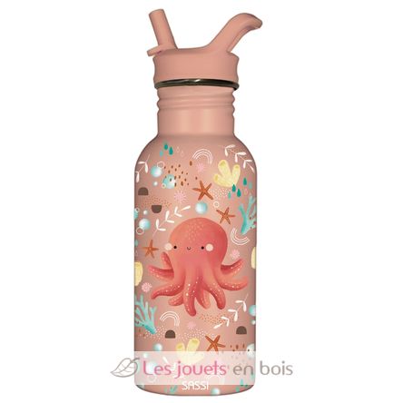 Edelstahlflasche 500 ml Slurpy der Oktopus SJ-SB1099 Sassi Junior 1