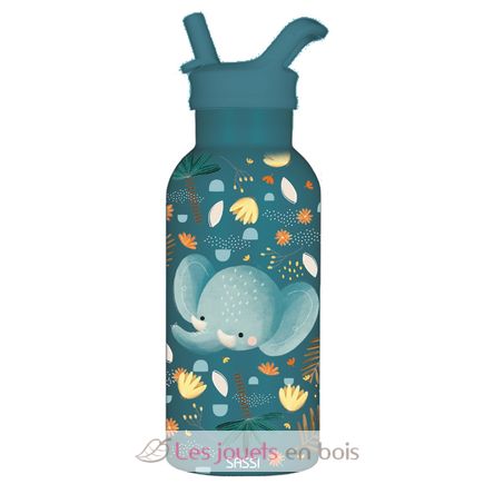 Edelstahlflasche 350 ml Chewy der Elefant SJ-SB1136 Sassi Junior 1