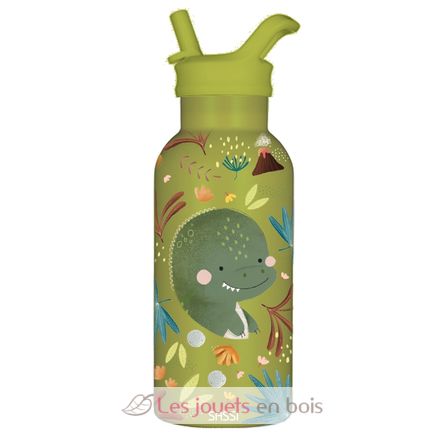 Edelstahlflasche 350 ml Cracky der Dinosaurier SJ-SB1174 Sassi Junior 1