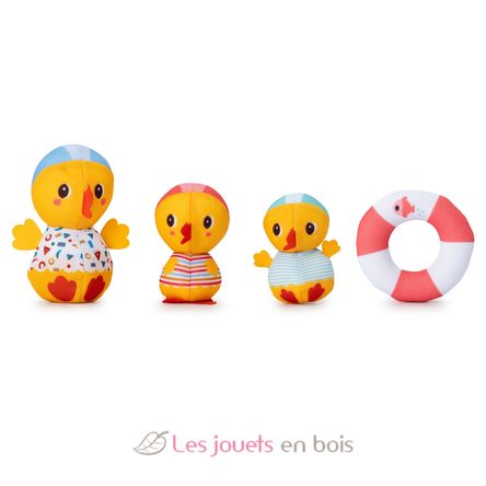 3 Badeentchen Lernen Schwimmen LI-83544 Lilliputiens 1