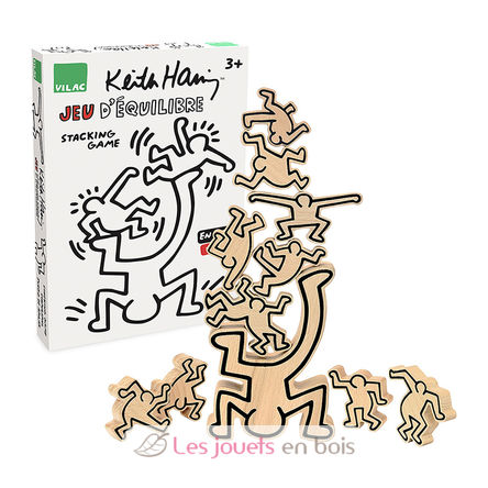 Stapelspiel Keith Haring V9217 Vilac 1