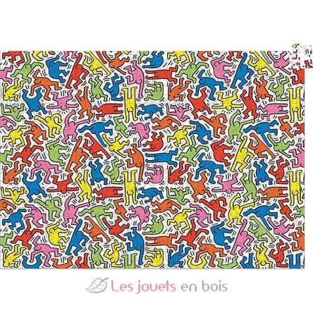 Keith Haring Puzzle 1000 Teile V9225S Vilac 2