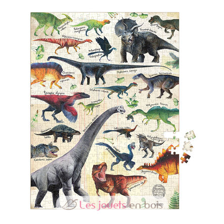 500-teiliges Dinosaurier-Puzzle V9625 Vilac 4