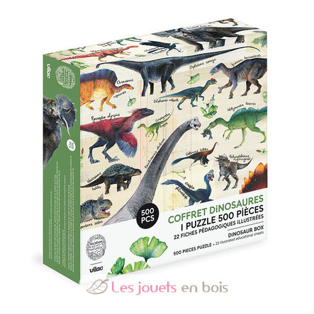 500-teiliges Dinosaurier-Puzzle V9625 Vilac 1