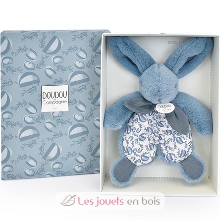 Kuscheltier Kaninchen blau 18 cm DC4154 Doudou et Compagnie 2