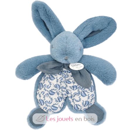 Kuscheltier Kaninchen blau 18 cm DC4154 Doudou et Compagnie 1