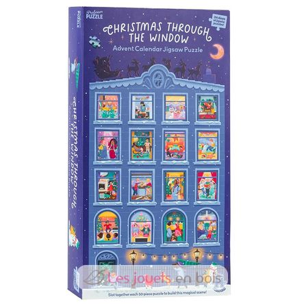 Adventskalender Weihnachten durchs Fenster PP-FES7925 Professor Puzzle 1