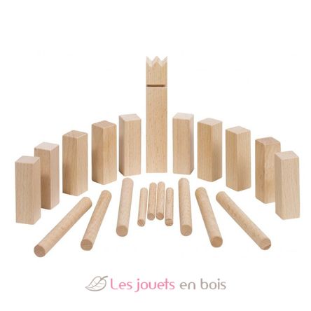 KUBB, Wikinger-Spiel GO15166-5333 Goki 1